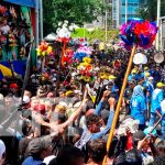 Miles de nicaragüenses participan en fiestas tradicionales de Managua