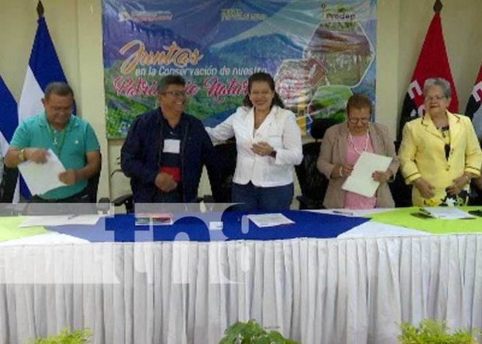 Nicaragua: MARENA realiza convenio para cuido de reservas naturales