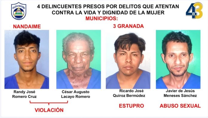 ¡Alto a la delincuencia! 8 sujetos tras las rejas en Granada