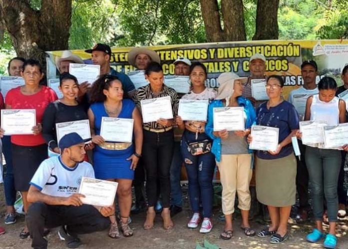 INTA capacita a familias productoras de Nicaragua