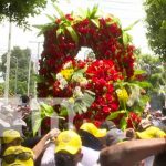 Santo Domingo de Guzmán recorre barrios de Managua