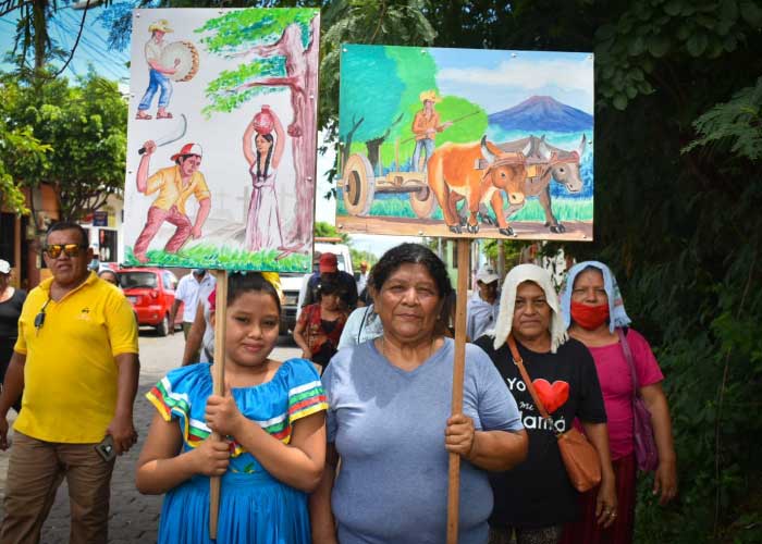 Sutiaba, León también conmemoró el Día de los Pueblos Indígenas 