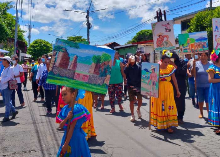 Sutiaba, León también conmemoró el Día de los Pueblos Indígenas 