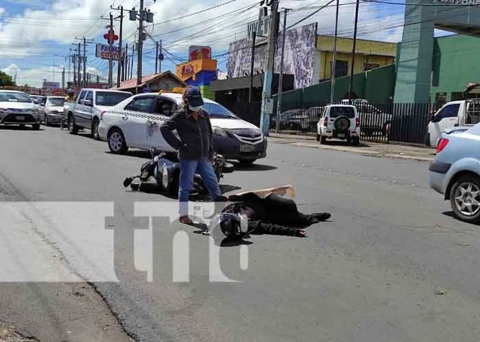 Accidente de tránsito en Bello Horizonte, Managua