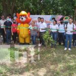 Inauguración de arboreto en San Lorenzo, Boaco