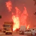 Voraces llamas de incendio acaban con la vida de 26 personas en Argelia