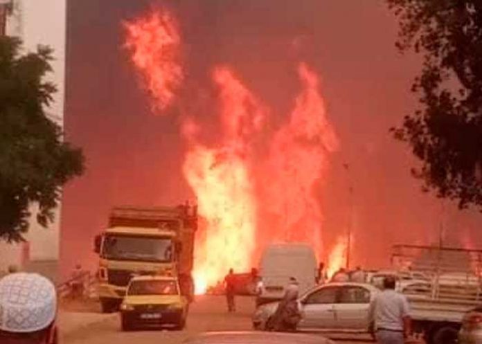 Voraces llamas de incendio acaban con la vida de 26 personas en Argelia