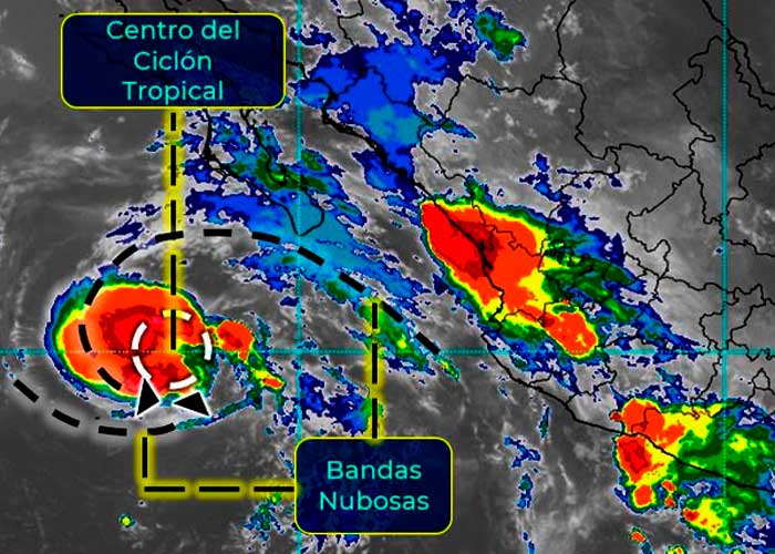 Se forma en Baja California la tormenta tropical 'Howard'