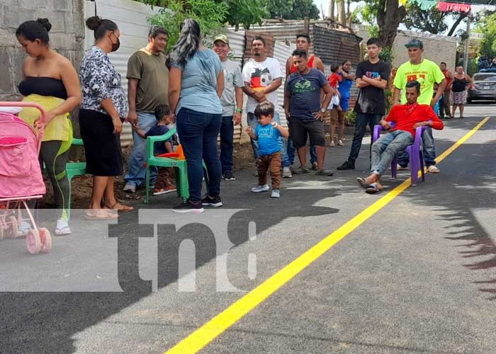 Nuevas calles para el barrio Perú, en Managua