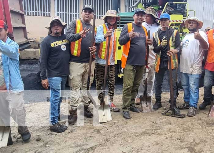 Nuevas calles y sistema de drenaje en el barrio Carlos Núñez, Managua