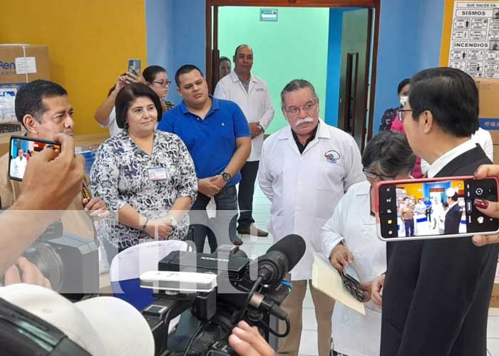 La República Popular China entrega a Nicaragua una donación de equipos médicos