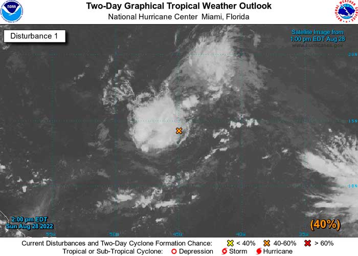¡Ojo! Vigilancia por dos posibles depresiones tropicales en el Atlántico