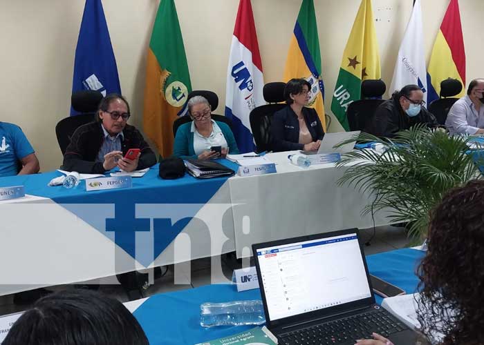 Conferencia de prensa del CNU Nicaragua