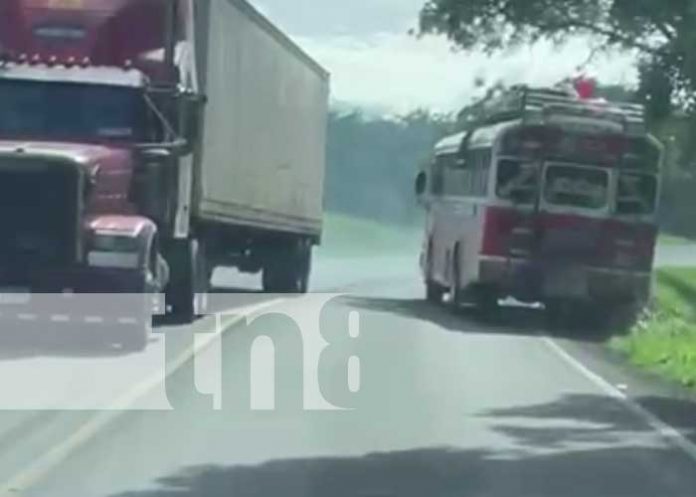Casi se produce un accidente mortal en La Cucamonga, Estelí