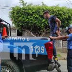 Ladrón capturado tras actuar delictivo en Managua