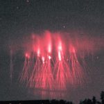 Aparecieron raros "duendes rojos" en el cielo de Chile