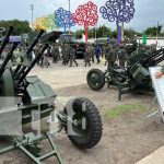 Exposición estática del Ejército de Nicaragua