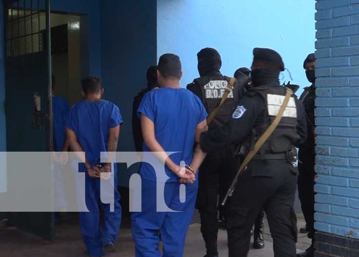 Tras las rejas diez sujetos capturados por distintos delitos en Estelí 