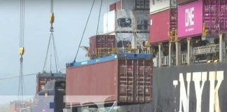 Actividad en puertos comerciales de Nicaragua