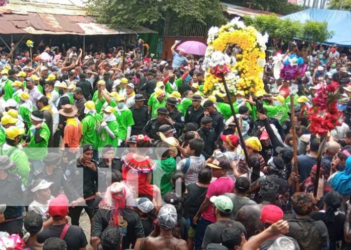 Celebración de las fiestas de Santo Domingo en Managua