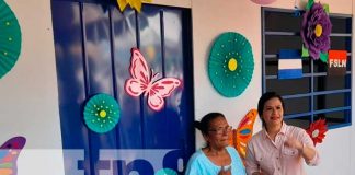 Entrega llaves de vivienda digna a familia del Omar Torrijos, Managua