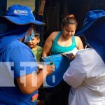 Familias del Distrito V de Managua completa esquema contra el Covid