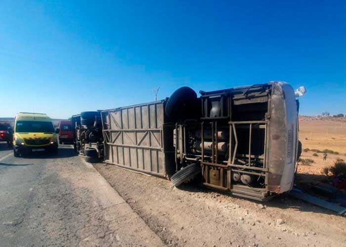 Al menos 23 pasajeros muertos y 36 heridos tras dantesco choque en Marruecos