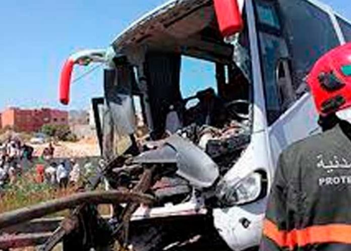 Al menos 23 pasajeros muertos y 36 heridos tras dantesco choque en Marruecos