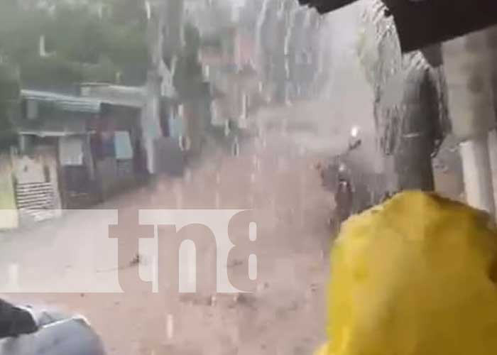 Fuertes lluvias en Matagalpa