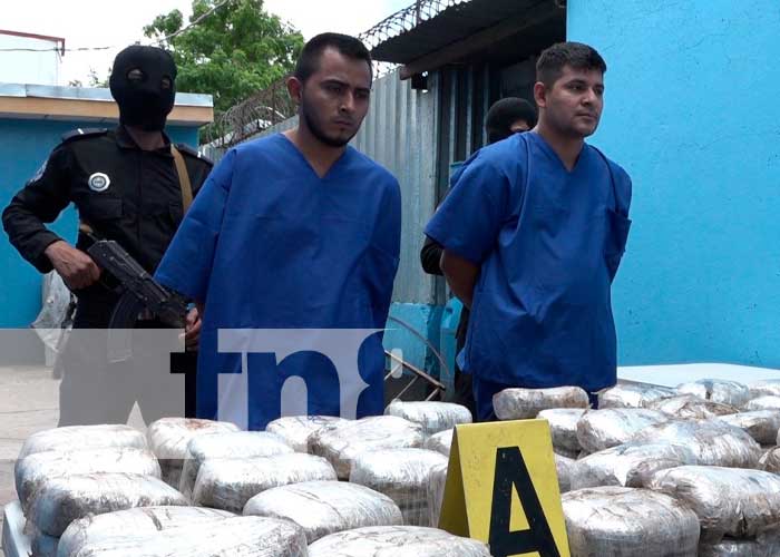 Policía asesta duro golpe al narcotráfico en dos municipios de Matagalpa