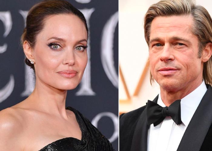 "A la luz" detalles de Brad Pitt y Angelina durante vuelo