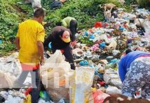Mujeres organizadas de Nandaime trabajan en reciclaje