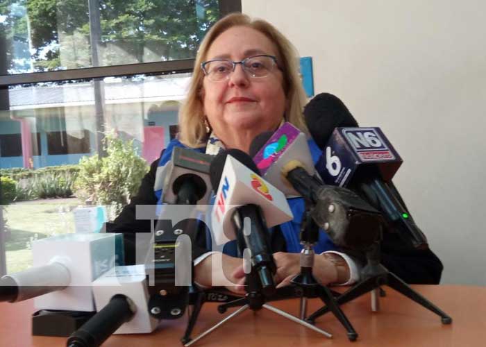 Dra. Suzanne Serruya, luego de concluir su visita en Nicaragua