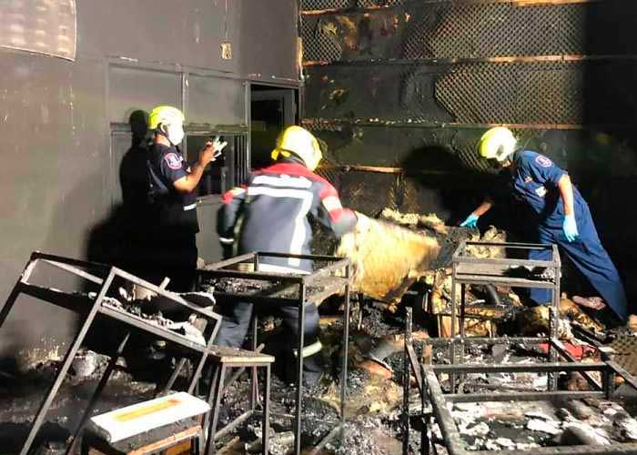 Incendio consume discoteca en Tailandia causa 13 muertos y 41 heridos
