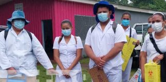 Jornada de vacunación en Tipitapa