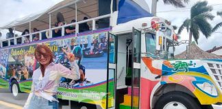 Bus turístico del Puerto Salvador Allende se une a las festividades del hípico