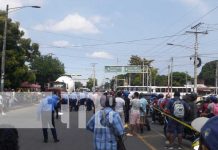 Accidente mortal en el sector de El Zumen, Managua