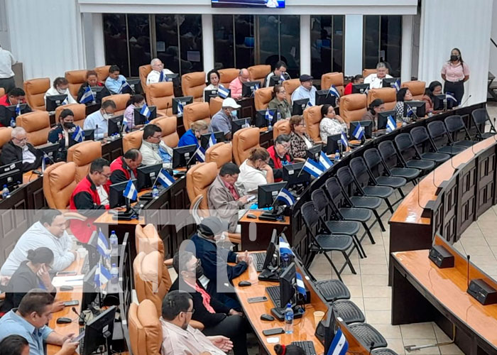 Asamblea Nacional de Nicaragua saluda a los periodistas