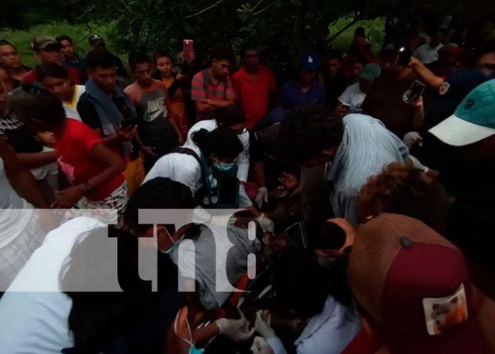 Un minero casi pierde la vida en Villanueva, Chinandega
