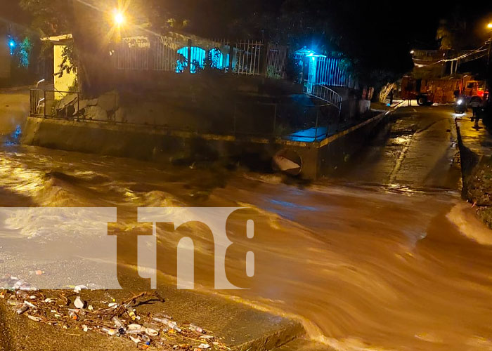 Fuertes lluvias ocasionaron crecidas de ríos en Jinotega