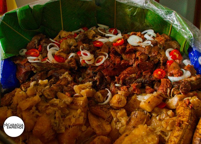 Baho Vilma y su oferta de comidas típicas nicaragüenses