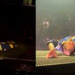 Video: Post Malone sufre brutal accidente en el escenario