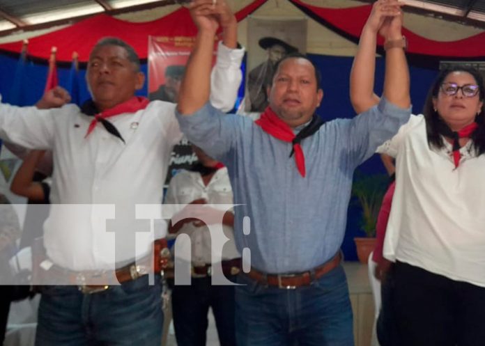 Presentan a candidato a alcalde y vice-alcalde del FSLN en Matiguás