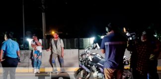 Accidente de tránsito deja tres lesionados en la Carretera Norte, Managua