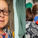 "Entre lágrimas", abuelita recibe muñeca que nunca pudo tener de niña
