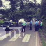Motociclista fallece al instante tras ser catapultado por furgón en Palacagüina