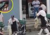 ¡VIDEO! Carnicero dispara a un perrito que había entrado a su local