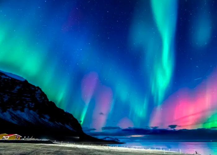 ¡Sorprendente! Estación Espacial Internacional capta una aurora boreal 