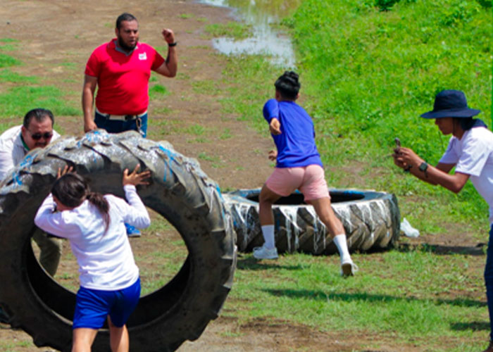 Realizan circuito de retos extremos en Managua