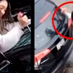 VIDEO: Mujer destruye totalmente el auto de su pareja por "ser infiel"